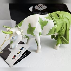 Cow Parade #7251 2001 Clean Jean The Green Holstein